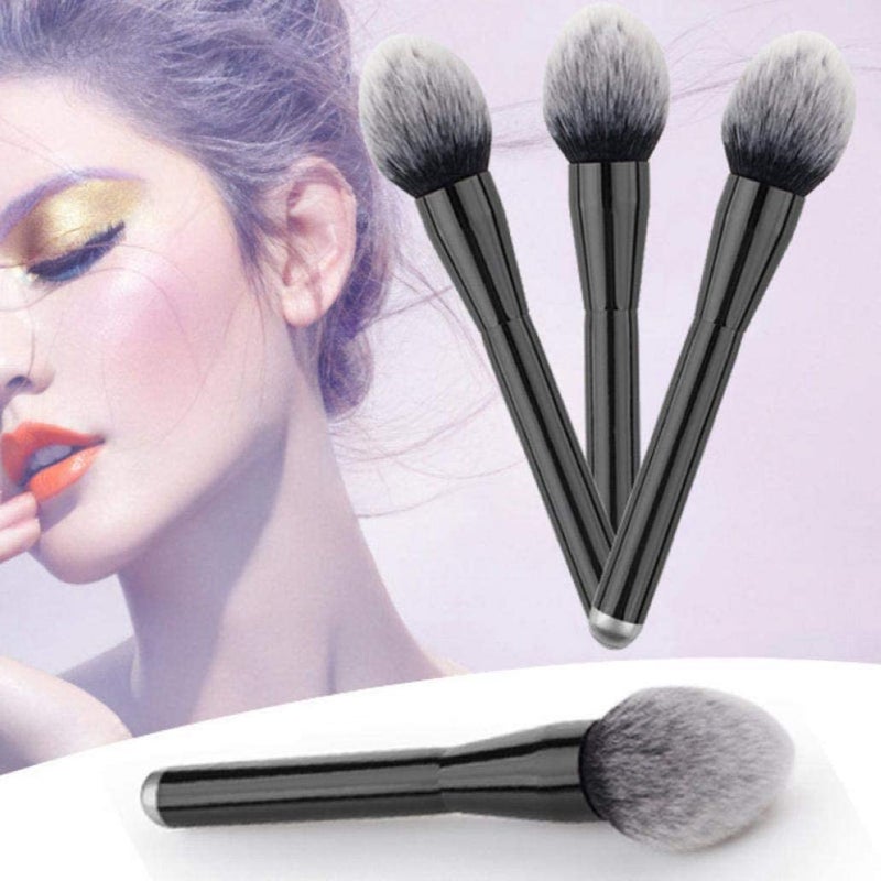 Faigy Large Foundation Brush Powder Mineral Brush - Makeup Brush for Large Coverage Mineral Powder Foundation Blending Buffing - Image 3