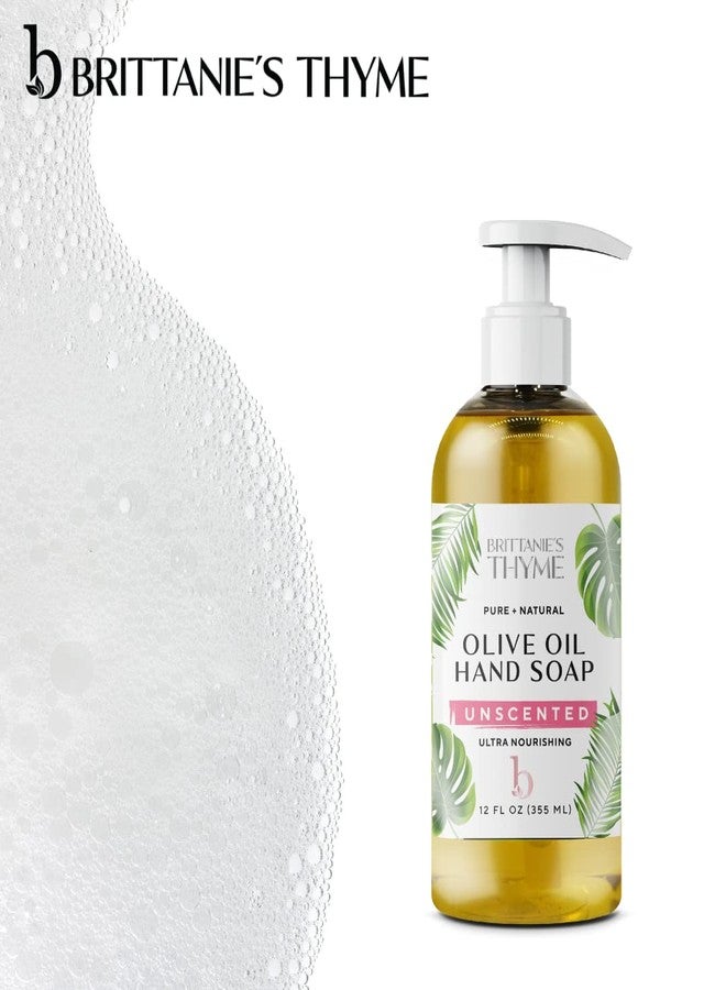 Brittanie's Thyme Brittanie’s Pure Castile Liquid Soap Refill, Unscented, 12 Ounce 3 Pack | Dish Soap, Hair & Body, Home, Gentle and Pure, Made with Natural Luxurious Oils, Vegan & Gluten Free Non-GMO - Image 4