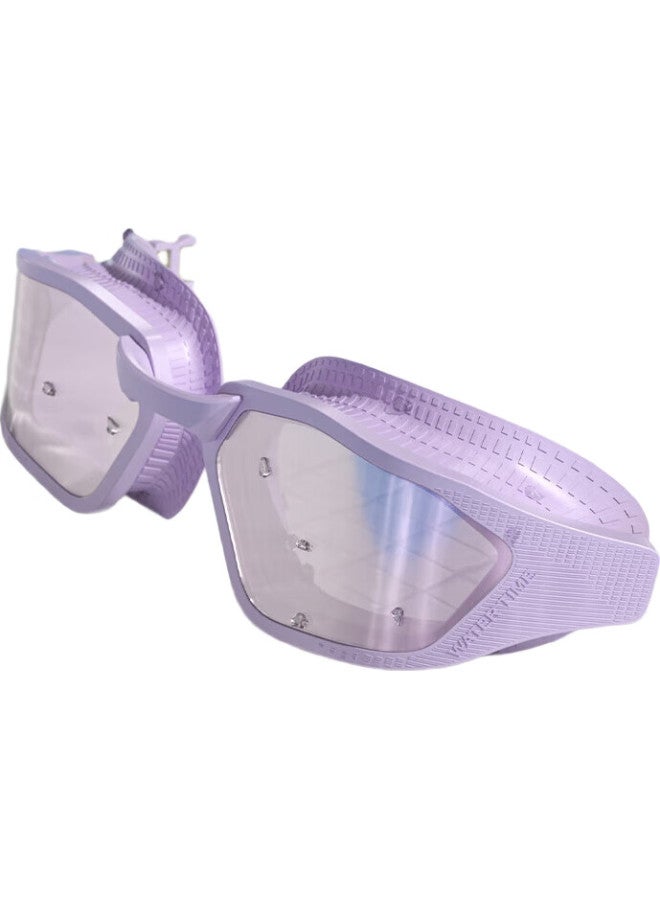WATERTIME Kids Swimming Goggles 6-12 Years Old Coated Anti-Fog Professional Swim Goggles 10-15 Years Old Swimming Goggles Starry Green - Image 2