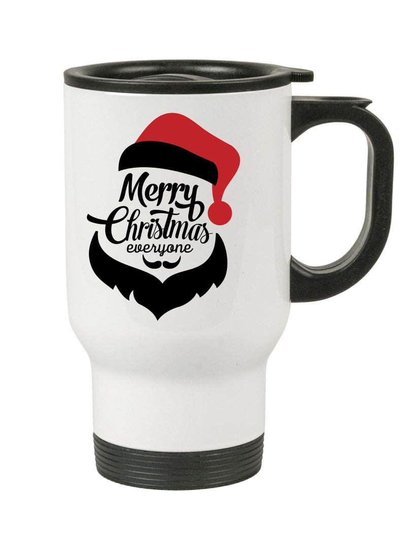 PRINTSHOP4ME Stainless Steel Travel Mug Suitable Gift for Christmas and printed with Christmas theme (Design 2) - Image 1