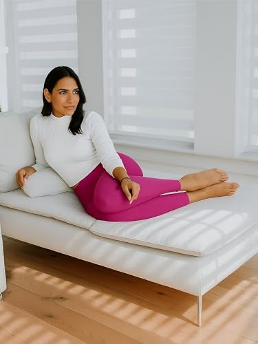 Conceited Fleece Lined Leggings Women - Warm - Winter - Women's Tights - Available in Plus Size - Mauve - Small - Medium - Image 5