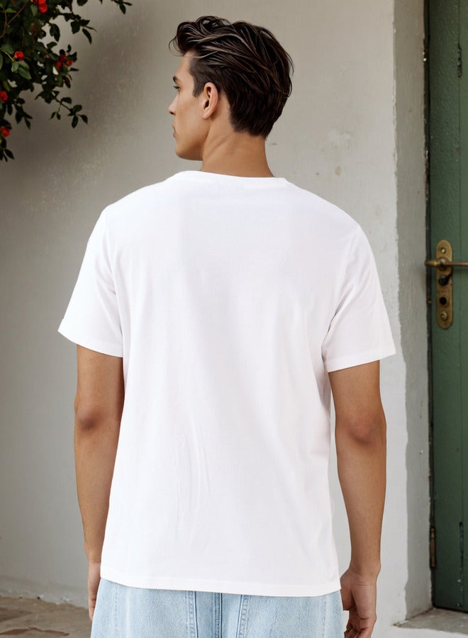 SP Characters Luffy Print Regular Fit T-shirt - Image 3