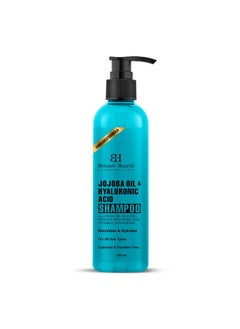 Botanic Hearth Jojoba & Hyaluronic Acid Shampoo With 100% Pure Jojoba Oil & Aloe Extracts | Hydrates Hair & Adds Shine | For Dry & Dehydrated Hair | Shampoo For Women And Men | Sulphate & Paraben Free | 200 Ml  - Image 2