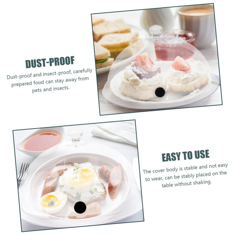 1 Set Dome Cover Smoke Infusion Food Cover For Outdoor Cooking Stain Resistant Easy Clean - Image 4