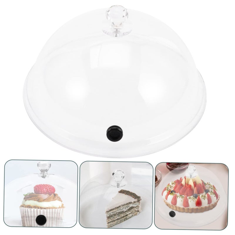 1 Set Dome Cover Smoke Infusion Food Cover For Outdoor Cooking Stain Resistant Easy Clean - Image 3