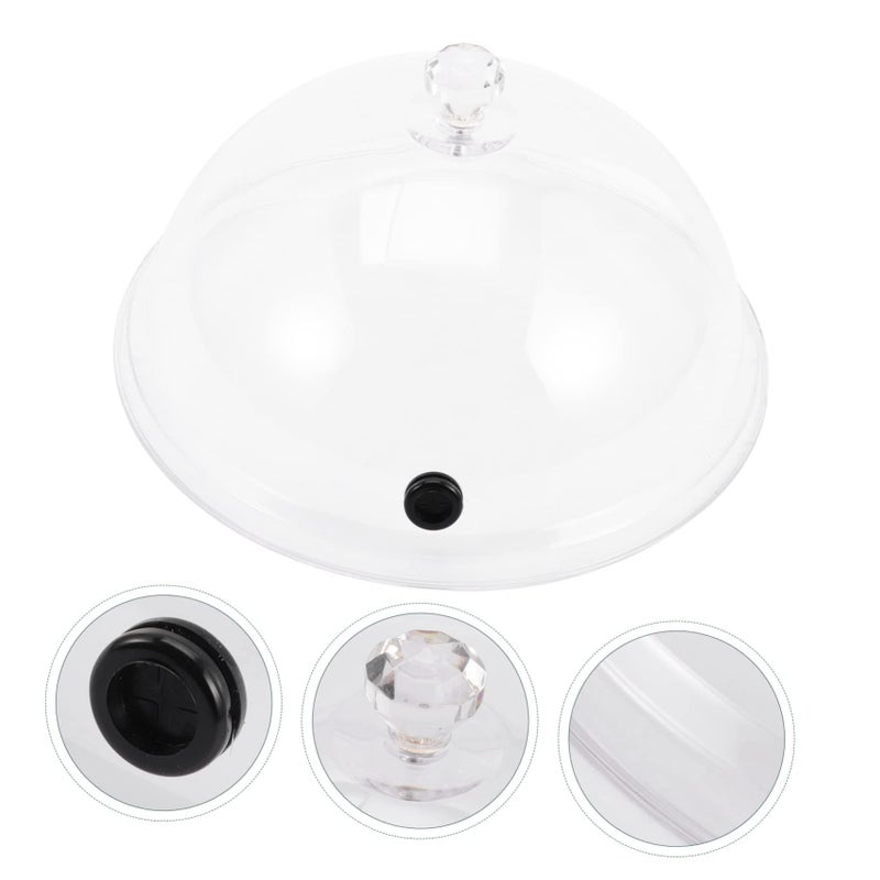 1 Set Dome Cover Smoke Infusion Food Cover For Outdoor Cooking Stain Resistant Easy Clean - Image 5