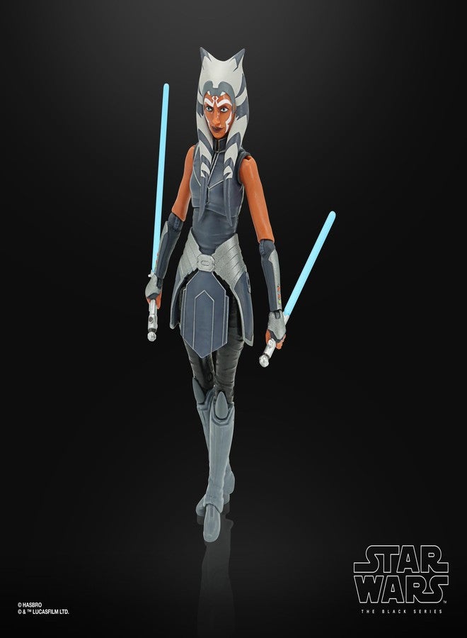 STAR WARS The Black Series Ahsoka Tano Toy 6-Inch-Scale The Clone Wars Collectible Action Figure, Toys for Kids Ages 4 and Up - Image 4