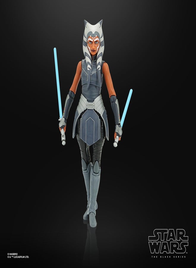 STAR WARS The Black Series Ahsoka Tano Toy 6-Inch-Scale The Clone Wars Collectible Action Figure, Toys for Kids Ages 4 and Up - Image 3