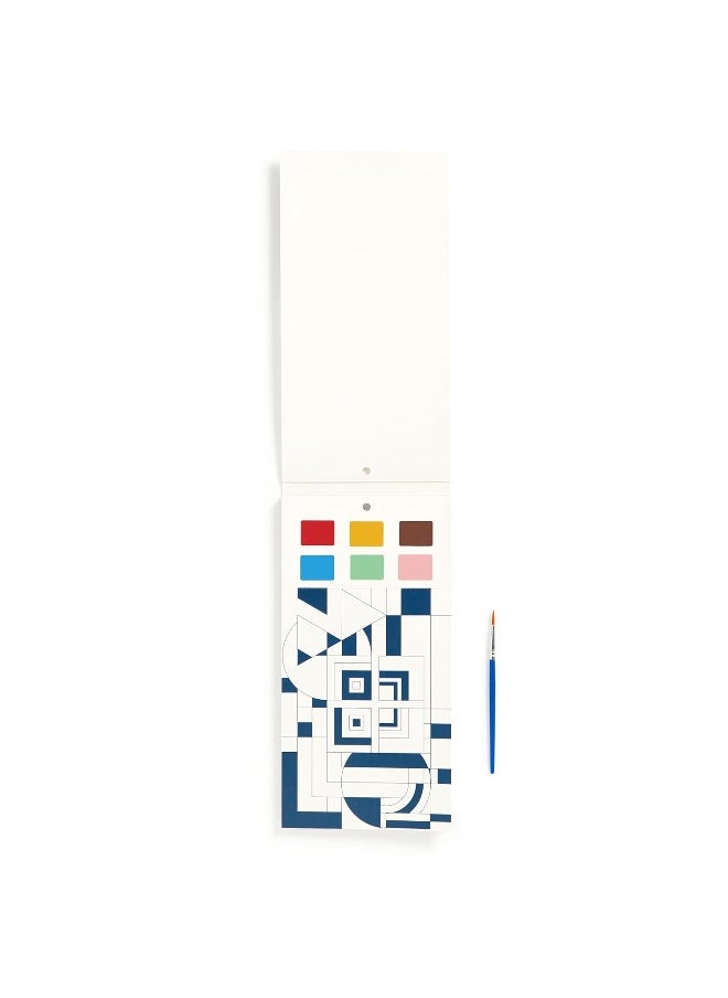 null - Galison Frank Lloyd Wright Paint-In Print Set - Image 1