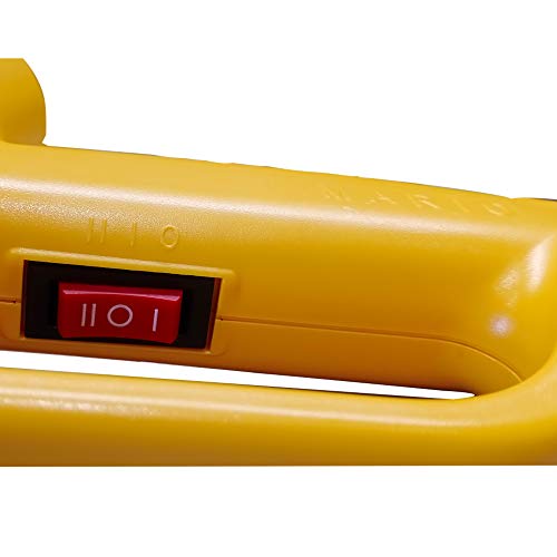 MARIO Heavy Duty - Hot Air Heat Gun - 2 Speed Fan Heat Gun for High Temperature Use - Dual Settings Plastic - 1800 Watts - Yellow Color - Image 5