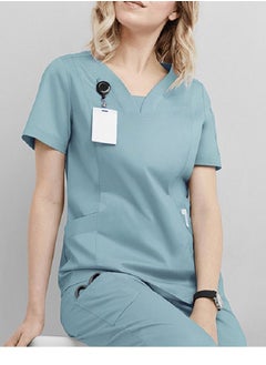 Gasin Medical Scrub Suit Light Blue  - Image 2