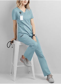 Gasin Medical Scrub Suit Light Blue  - Image 1