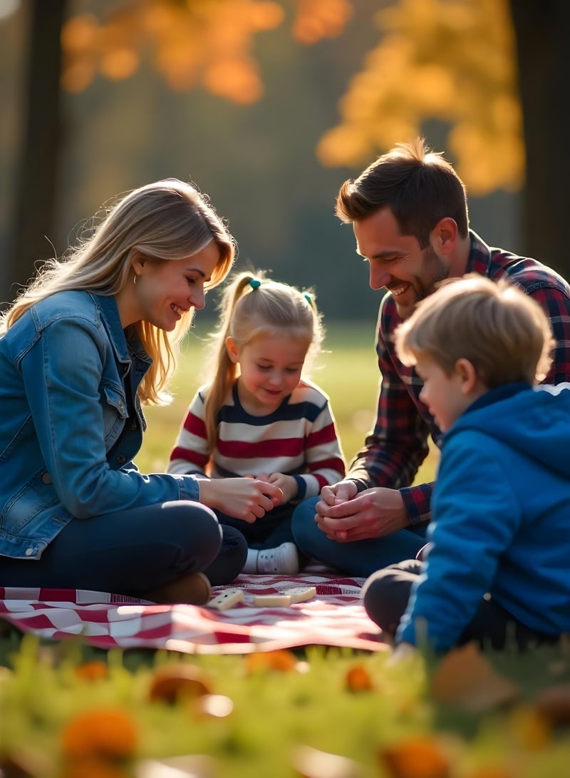 دومينو لعبة الدومينو الاصلية بصندوق بلاستيكي - 28 قطعة - Image 4