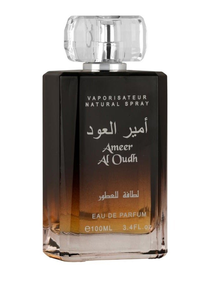 Lattafa أمير العود من لطافة للعطور (خشبي، عود حلو، بخور) عطر شرقي - Image 2