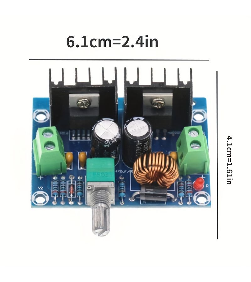 Model XH-3401 DC Step Down Power Supply 4-40V to 1.25-36V 8A 200W Regulator - Image 5