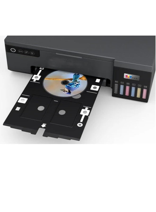 روديكس صينية بطاقات الهوية المصنوعة من مادة PVC وصينية أقراص CD/DVD متوافقة مع طابعات إبسون L8050 وL18100 وL18050 وL18058، صينية طباعة بديلة - Image 2