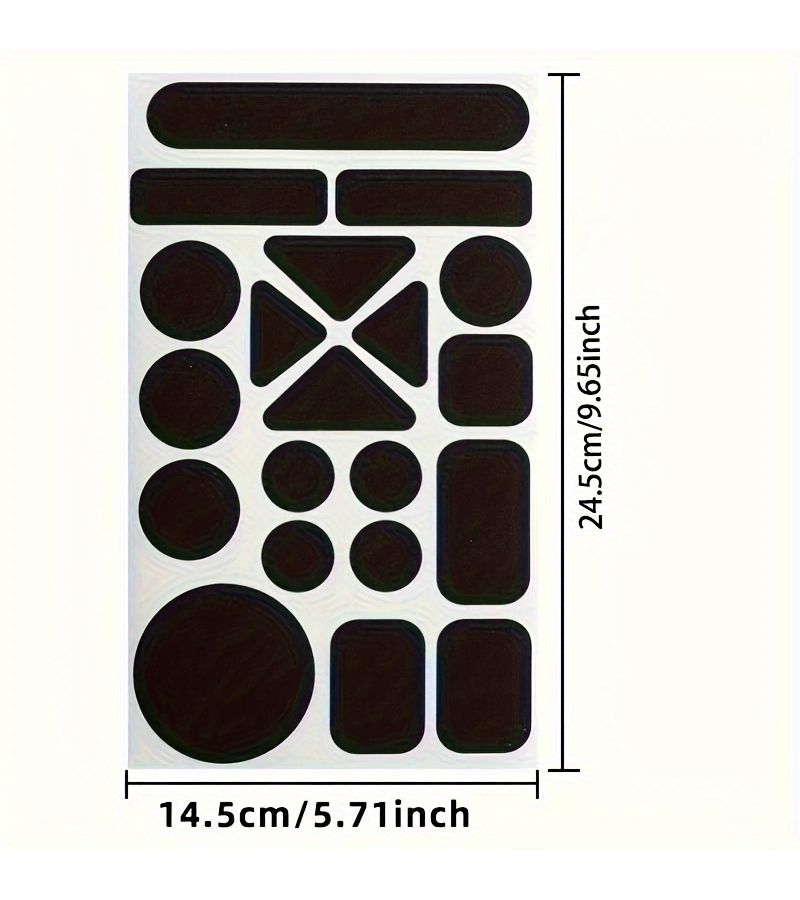 2pcs Black Self-Adhesive Fabric Repair Patches for Down Jackets and Clothing Repair Easy to Apply - Image 3