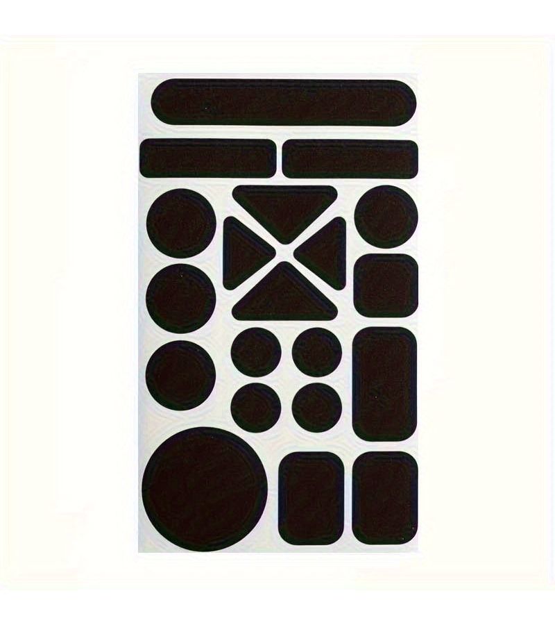 2pcs Black Self-Adhesive Fabric Repair Patches for Down Jackets and Clothing Repair Easy to Apply - Image 4