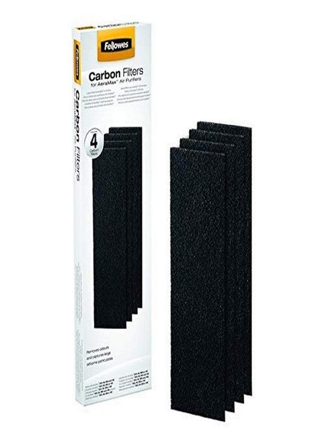 Fellowes AeraMax 100 Air Purifier Authentic Carbon Replacement Filters - 4 Pack (9324001) - Image 1