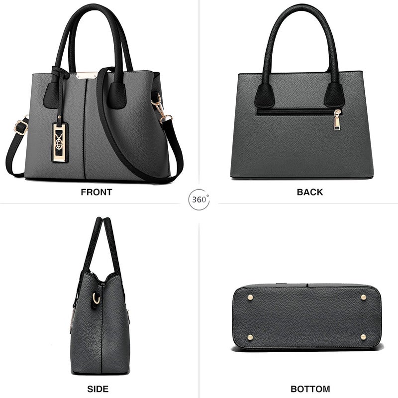CHICAROUSAL Purses and Handbags for Women Leather Crossbody Bags Women's Tote Shoulder Bagâ€¦ - Image 4