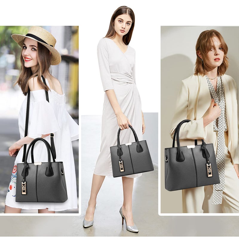 CHICAROUSAL Purses and Handbags for Women Leather Crossbody Bags Women's Tote Shoulder Bagâ€¦ - Image 2