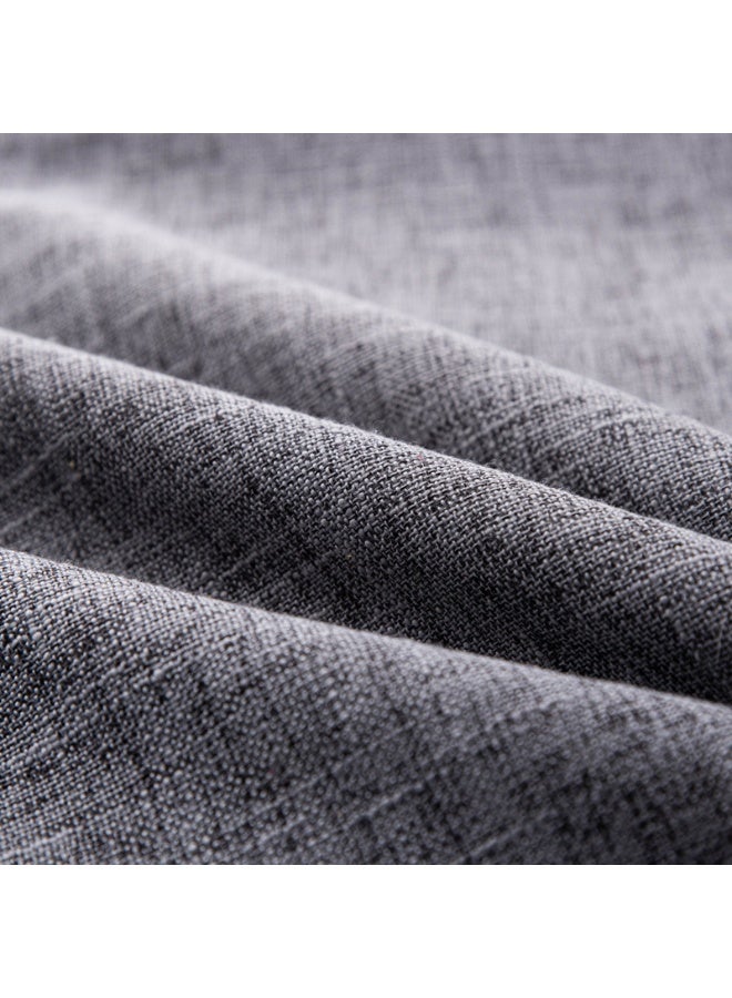 هومستر 2 جهاز كمبيوتر شخصي غطاء الوسادة الزخرفية رمي غطاء الوسادة لغرفة المعيشة أريكة مقعد واحد أريكة رمادي 45 * 45 سم - Image 4