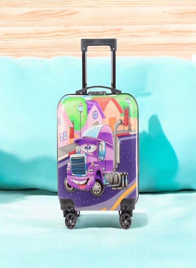 Gemcza Kids Travel Trolley Bag, 8 Wheels, Hard Pollycarbonate Case, Degree Wheeling System, Suitcase for Kids - Image 3