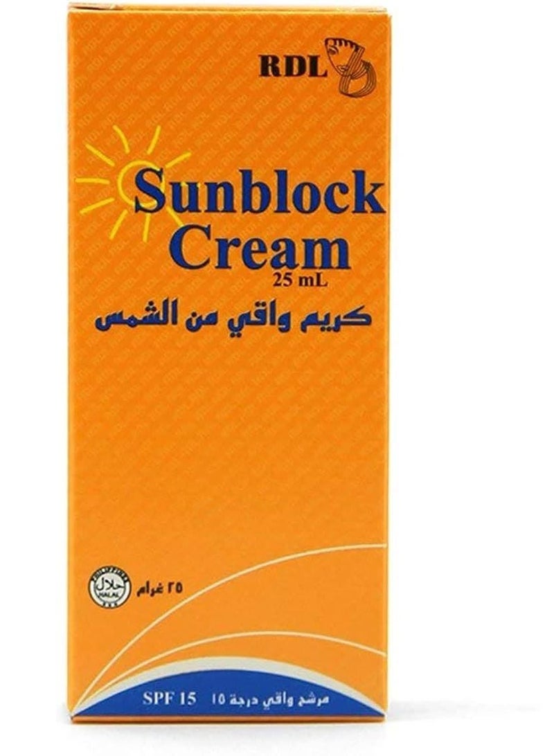 ماركة غير محددة كريم واقي شمس ار دي ال 25 جرام 