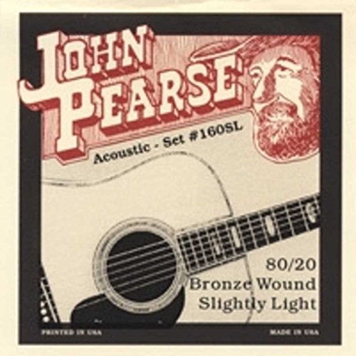John Pearse 160SL Acoustic 80/20 Bronze Wound, Slightly Light - Image 2