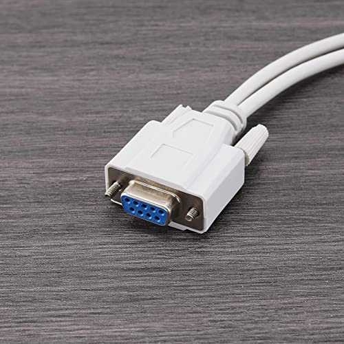 ECSiNG 2Pcs DB9 Serial Splitter Cable Replacement DB9 9 Pin 1 Female Ale to 2 Male Rs232 Serial Splitter Adapter Accessories for Connecting Computers Digital Machine Tools - Image 5