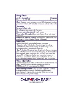 California Baby Super Sensitive Broad-Spectrum SPF 30+ Sunscreen Stick | No Frangrance | Allergy-Friendly | Benzene-Free | Baby, Kids, Adults Sunblock For Dry & Sensitive Skin | 14 g / 0.5 oz.  - Image 4
