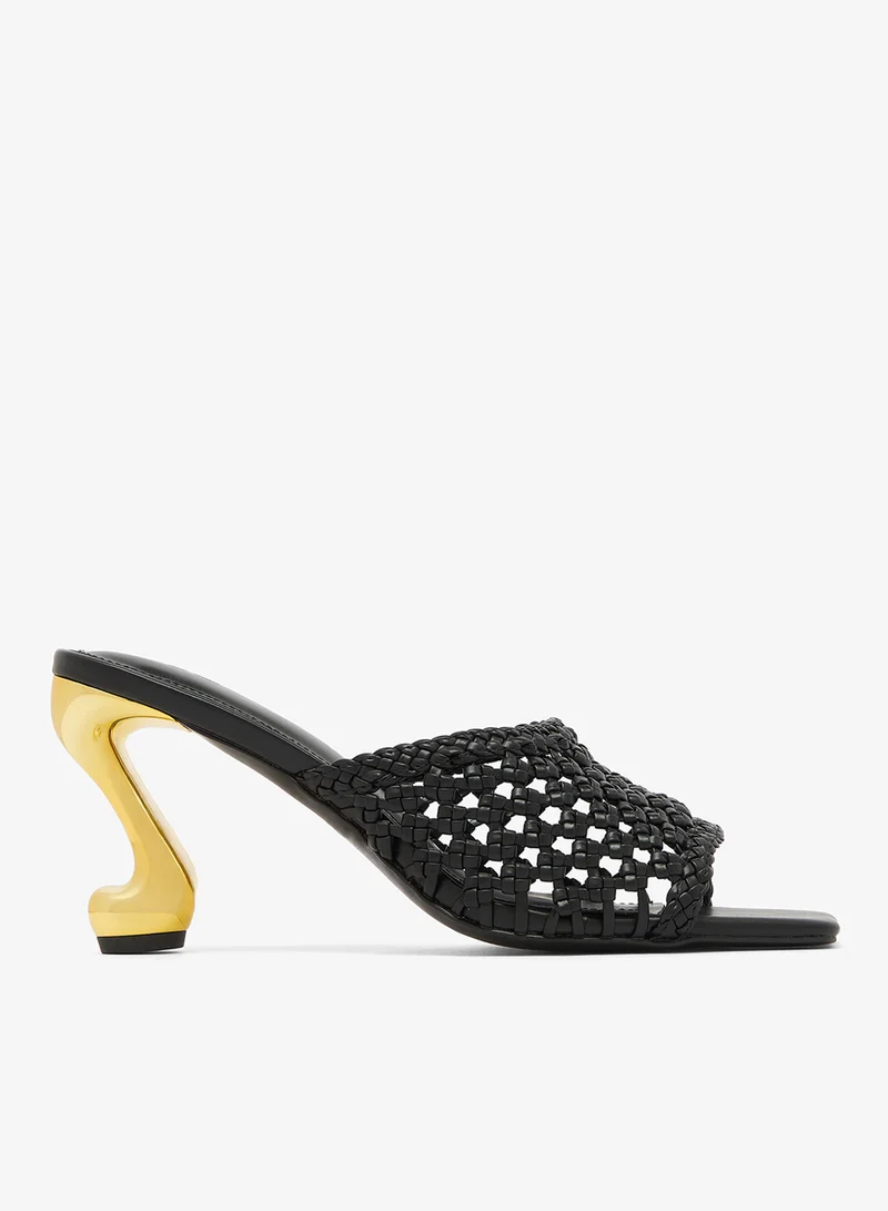 Hannah Woven Heels