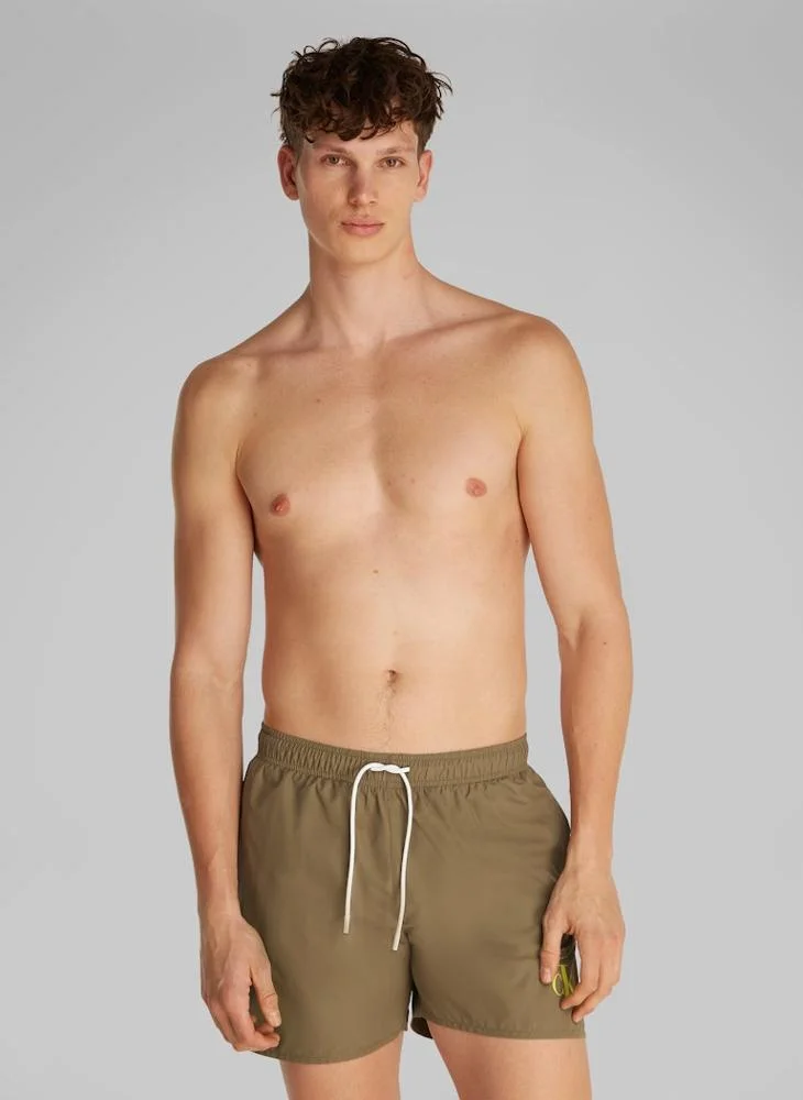 كالفن كلاين جينز Medium Drawstring Swim Shorts