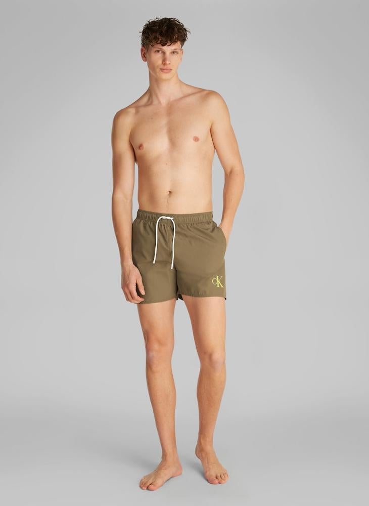 CALVIN KLEIN Medium Swim Shorts With Drawstring  - Image 4
