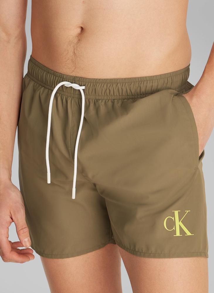 CALVIN KLEIN Medium Swim Shorts With Drawstring  - Image 3