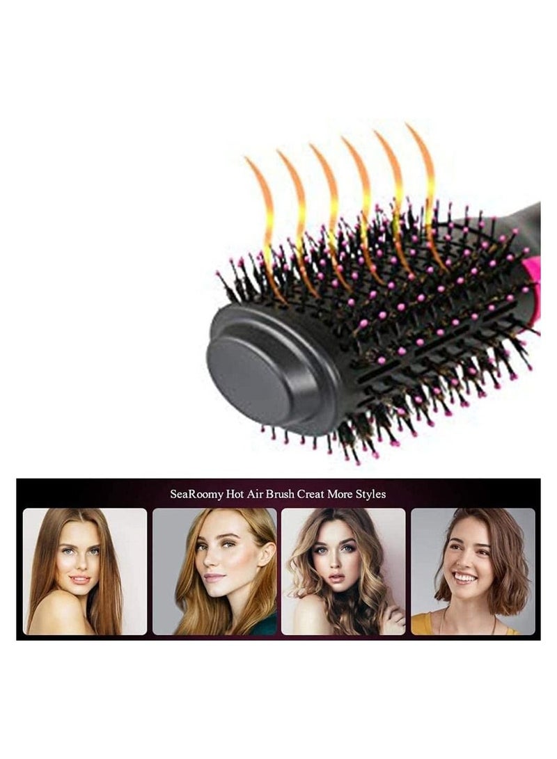 ORiTi مجفف شعر متعدد الوظائف 2 في 1، فرشاة شعر دوارة ساخنة، بكرة تجعيد، مشط تصفيف الشعر، مكواة تجعيد الشعر - Image 2