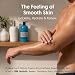 Anthony Exfoliating Body Scrub, Sea Salt, Vitamin C & Aloe Vera, Deep Cleans, Smooths Rough Patches, Soothes & Protects Skin, Hydrating Blue Sea Kelp Body Wash, 32 Fl Oz - Image 3