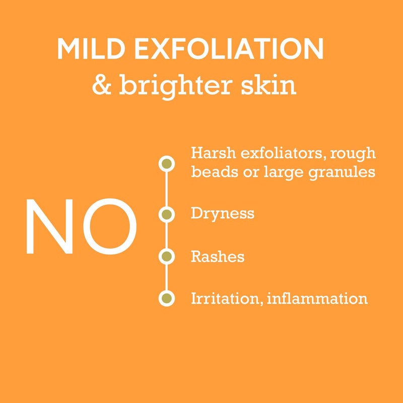 CITTA Vitamin C Brightening Face Scrub For Men Women Gently Exfoliates Detans Dull Skin Promotes Cell Turnover NonDrying NonAbrasive Formula Power Blend Of Natural Fruit Enzymes For Daily Use For All Skin Types 50 gm - Image 4