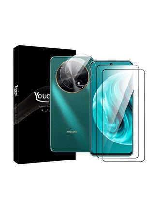 For HUAWEI Nova 12i Screen Protector Tempered Glass Full Coverage HD Anti-Scratch Bubble-Free Tempered Film with Lens Protector 4 Pack - pzsku/ZBBEC3C5DC1E2B72759FBZ/45/_/1716950500/1b457dc3-b312-4f98-890b-955be25f0ad6