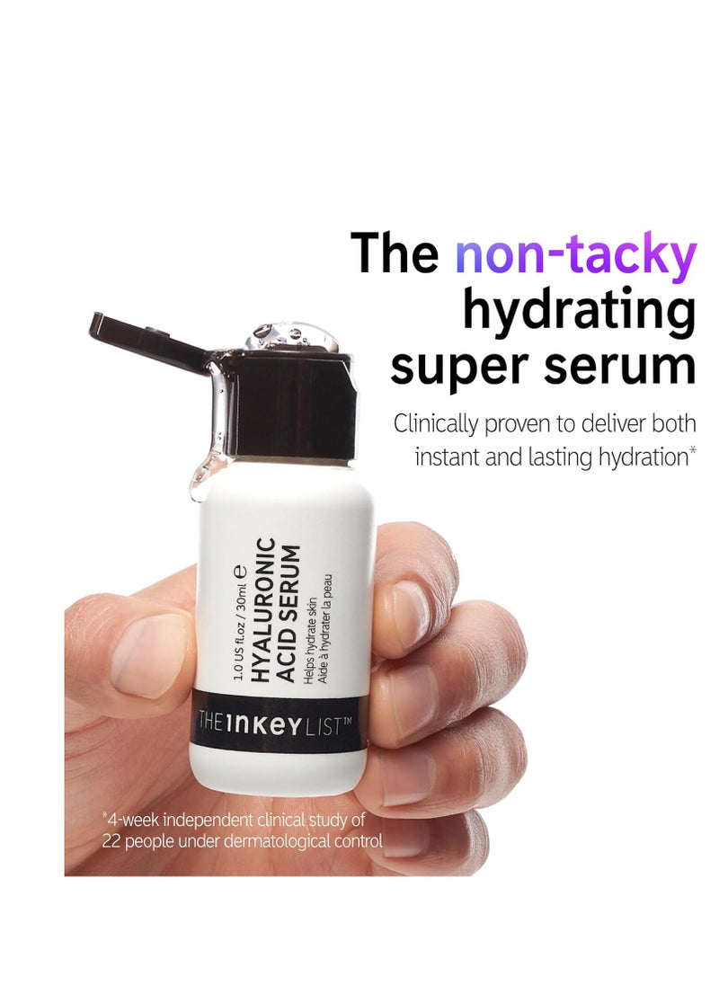 The Inkey List The INKEY List Hyaluronic Acid Serum, Hydrate Multiple Layers of Dry Skin, Plump and Smooth Fine Lines and Wrinkles, 1.0 fl oz  - Image 4