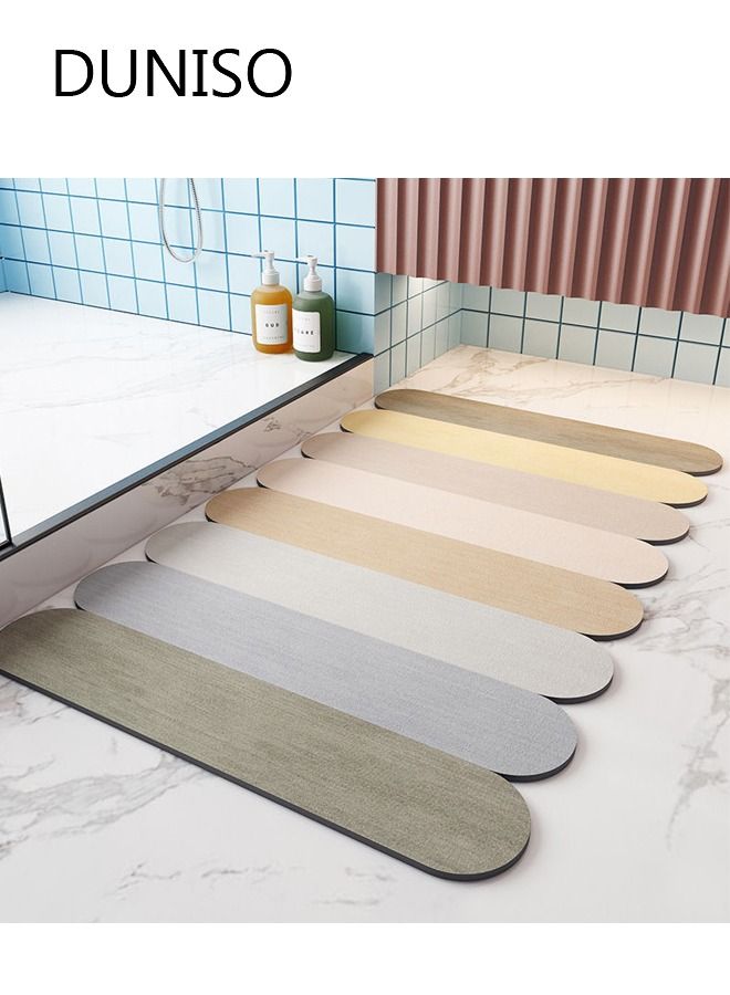 DUNISO Bathroom Rug Mat Extra Soft and Absorbent Bath Rugs Non-Slip Quick Drying Floor Bath Tub Mat for Bathroom Floor Tub and Shower 40*60cm - Image 1
