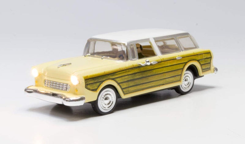 Generic Woodland Scenics Just Plug Vehicles Station Wagon - O Scale - Image 2
