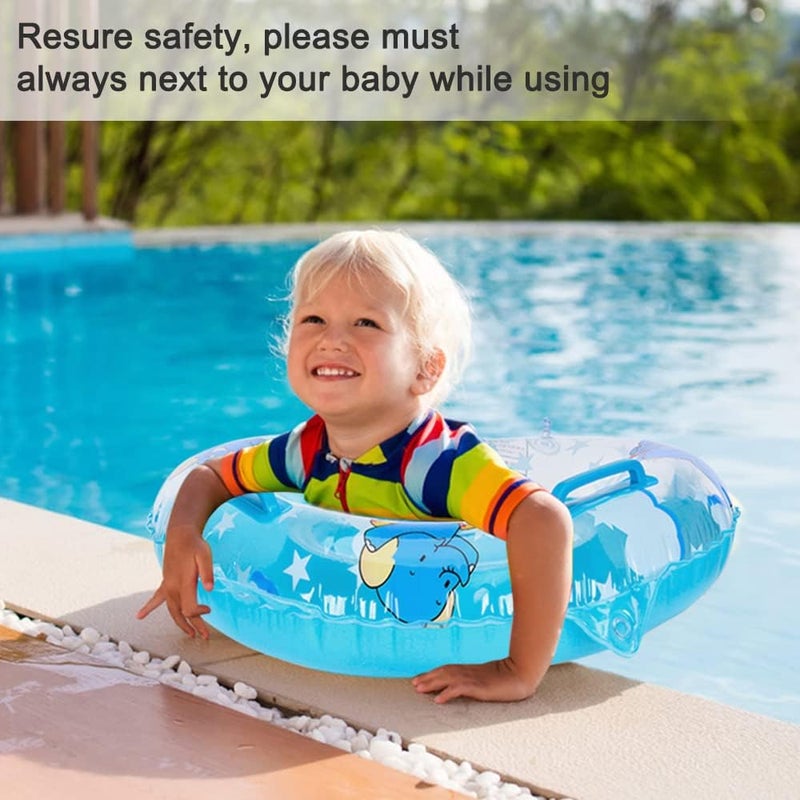 Sealive Infant Pool Float, Baby Swimming Ring with Toddler Seat Boat & Double Handle, Childrens' First Pool Floaties, Bathtub Toys Accessories for Kids Toddlers - Image 3
