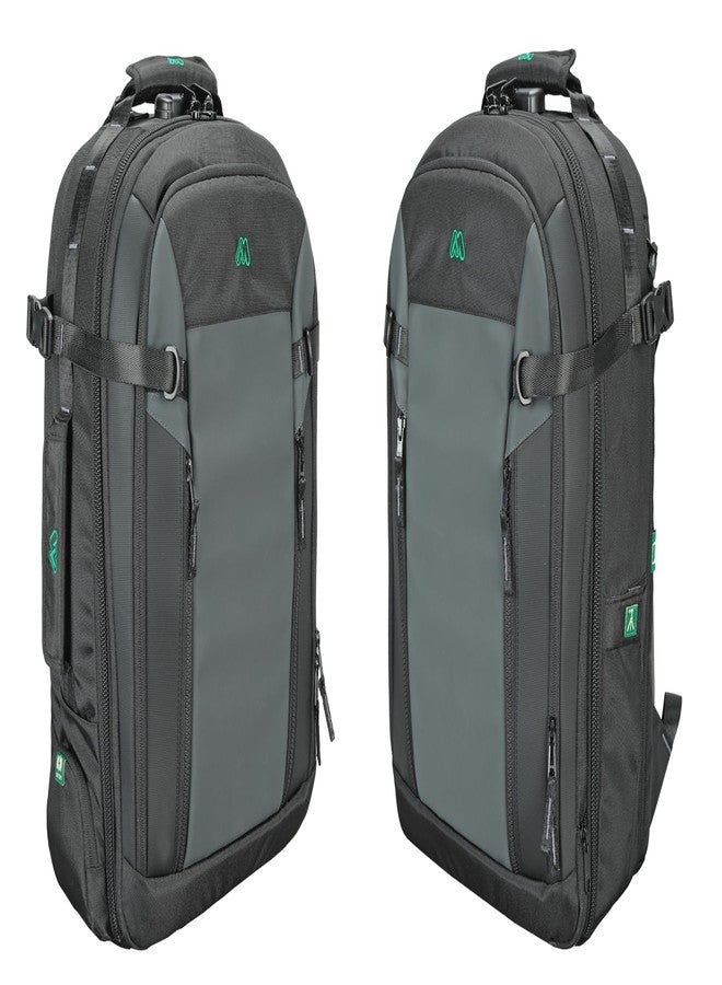 MOBIUS Gen Z DSLR Camera Backpack, Waterproof, 900D PU Coated Polyester, 40L, Expandable Gimbal Compartment, Fits 2 Camera Bodies, 5-6 Lenses, 16 Inch Laptop, Tripod Holder, Number Lock, Unisex - Image 2