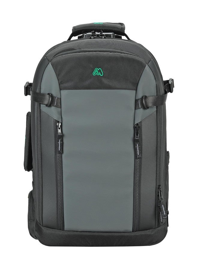 MOBIUS Gen Z DSLR Camera Backpack, Waterproof, 900D PU Coated Polyester, 40L, Expandable Gimbal Compartment, Fits 2 Camera Bodies, 5-6 Lenses, 16 Inch Laptop, Tripod Holder, Number Lock, Unisex - Image 1