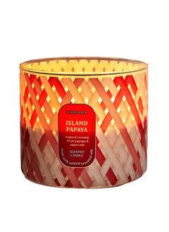 Island Papaya 3-Wick Candle
