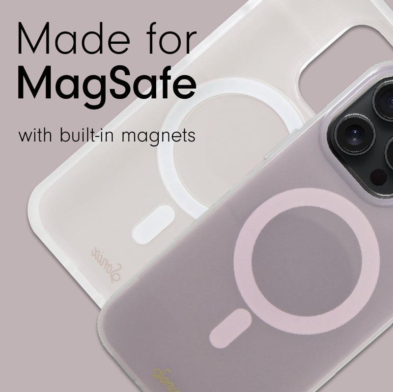 Sonix Protective Phone Case for iPhone 15 Pro | Compatible with Magsafe | 10ft Drop Tested | Jelly Champagne - Image 4