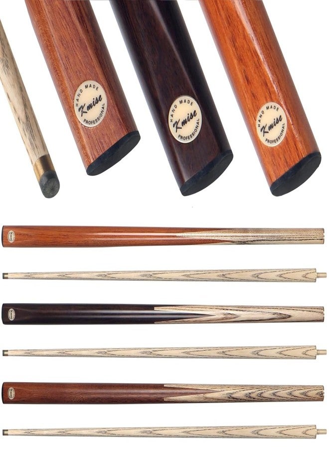 Kmise 57 inch Pool Cue, 19oz Cue Stick with 9.5mm Professional Tip, Handcraft, Made of Chacate Preto Wood, Bar or House Use for Men or Women, Pool Sticks for Adults (3 Sets) - Image 1