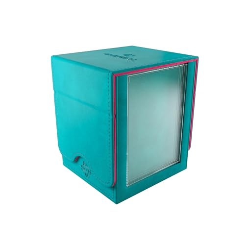 Gamegenic Squire Plus 100 XL Convertible Premium Storage Holds 100 Cards and Includes Detachable Slide Card Case TealPink Color Made - Image 5
