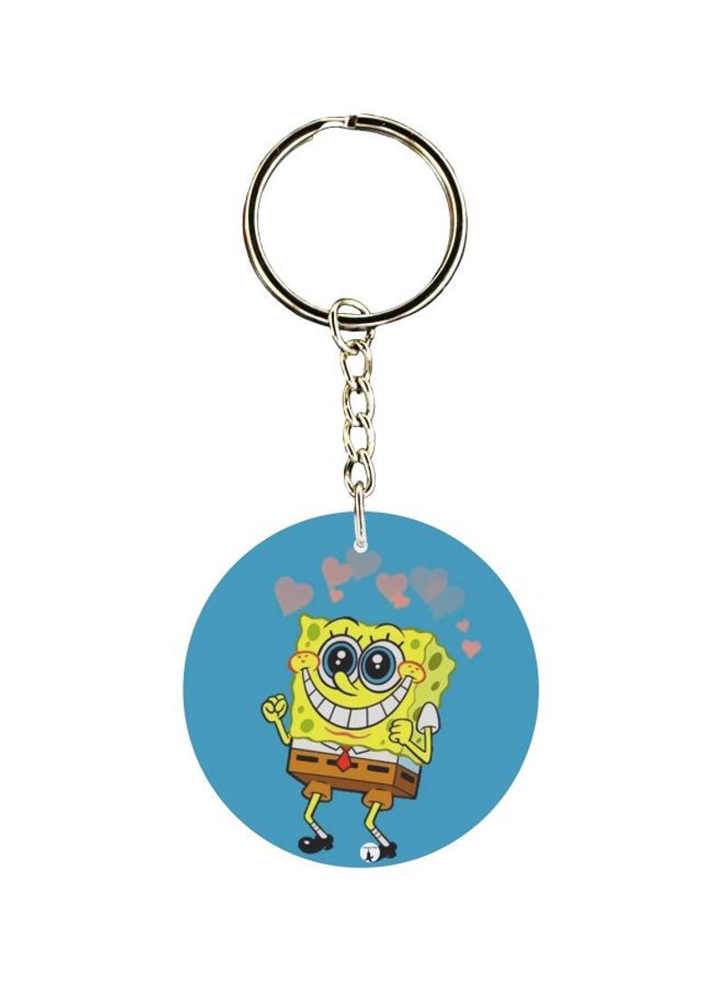 SpongeBob Themed Keychain
